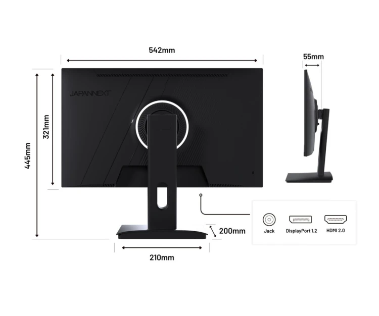 Japoński monitor 60,5 CM JN-I238FHD200F 16:9 HDMI/DP FHD