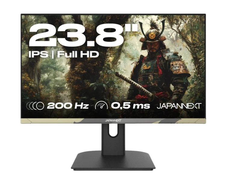 Monitor JAPANNEXT 60,5 cm JN-IPS238FHD200F-HSP-Camo 16:9 HDMI FHD