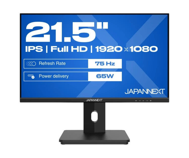 Monitor JAPANNEXT 54,6 cm JN-I215FLFHSP-C65W 16:9 HDMI/USBC FHD