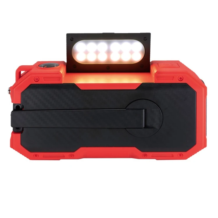 Albrecht DR 112 DAB+ Zewnętrzna korba Radio FM, SOS, Latarka, Solar, PowerBank