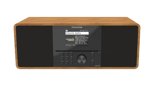 Telestar 5701300 radio Internet Cyfrowy Drewno