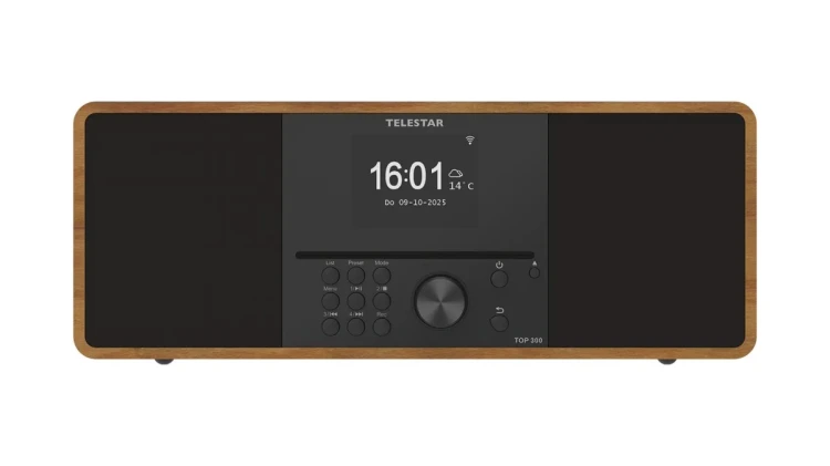 Telestar 5701300 radio Internet Cyfrowy Drewno