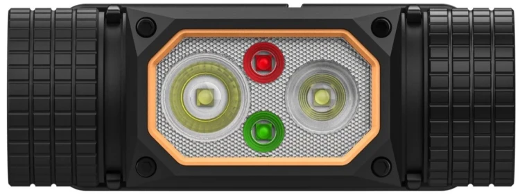 Duracell DH2000R Gift Box Latarka czołowa Czarny, Pomarańczowy
