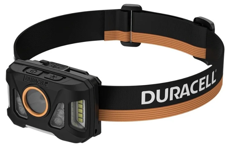 Duracell DH1000R Latarka czołowa Czarny, Pomarańczowy