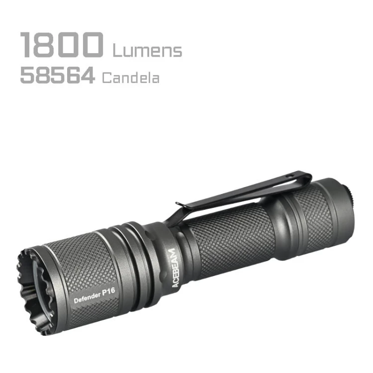 Latarka AceBeam P16 Gray