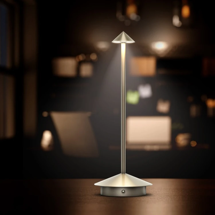 RealPower 463605 lampa stołowa LED Aluminium