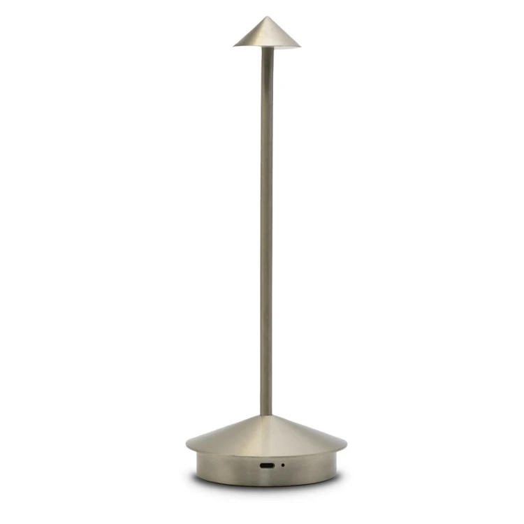RealPower 463605 lampa stołowa LED Aluminium