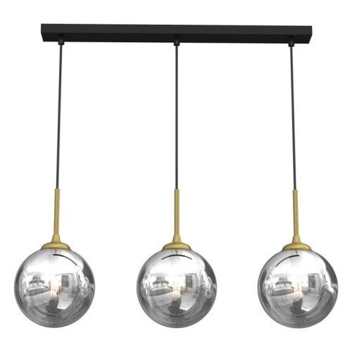 PENDANT LIGHT BURSA 3XE14 LINE BL/GOLD