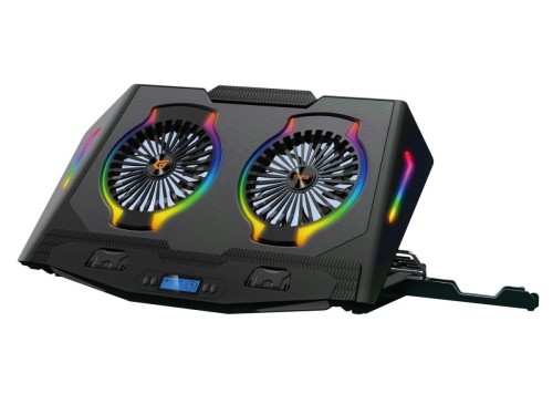 Conceptronic THYIA02B podkładka chłodząca do laptop 43,2 cm (17") Czarny