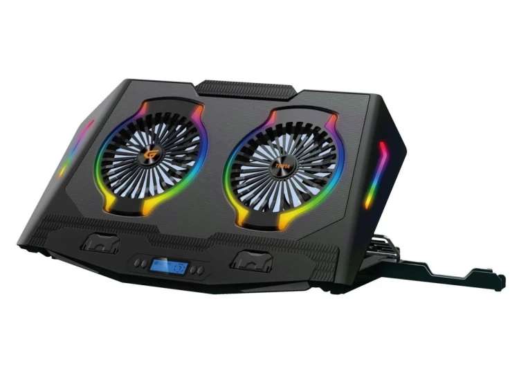 Conceptronic THYIA02B podkładka chłodząca do laptop 43,2 cm (17") Czarny