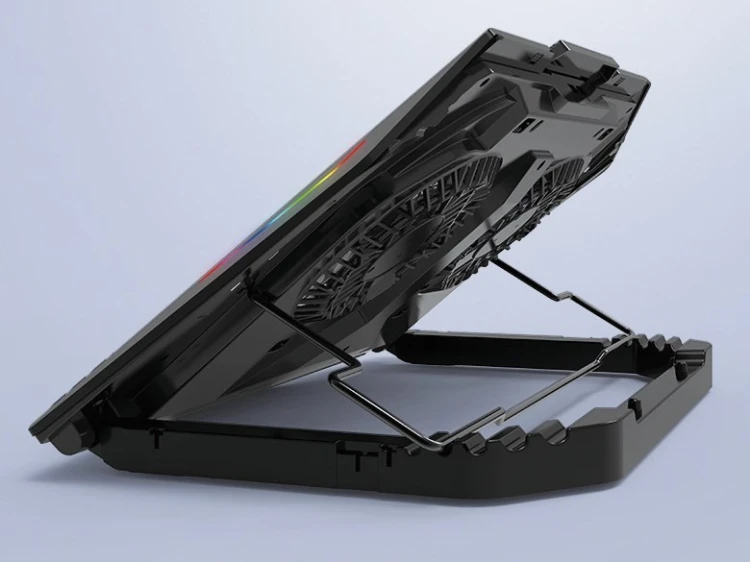 Conceptronic THYIA02B podkładka chłodząca do laptop 43,2 cm (17") Czarny