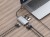 Conceptronic DONN21G stacja dokująca Przewodowa USB 3.2 Gen 1 (3.1 Gen 1) Type-C Szary