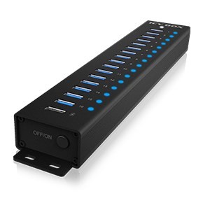 ICY BOX Hub 17-Portowy z USB 3.2 Gen