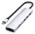 Satechi USB-C 7-w-1 Slim Multi Port Adapter Ethernet Srebrny