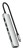 Satechi USB-C 7-w-1 Slim Multi Port Adapter Ethernet Srebrny