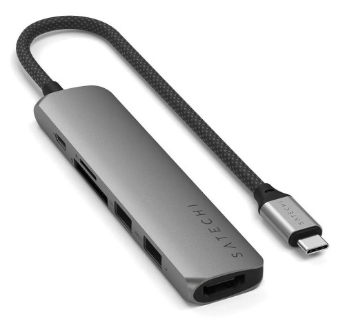 Satechi 6-w-1 - Stacja dokująca - USB-C 3.2 Gen 2 - HDMI