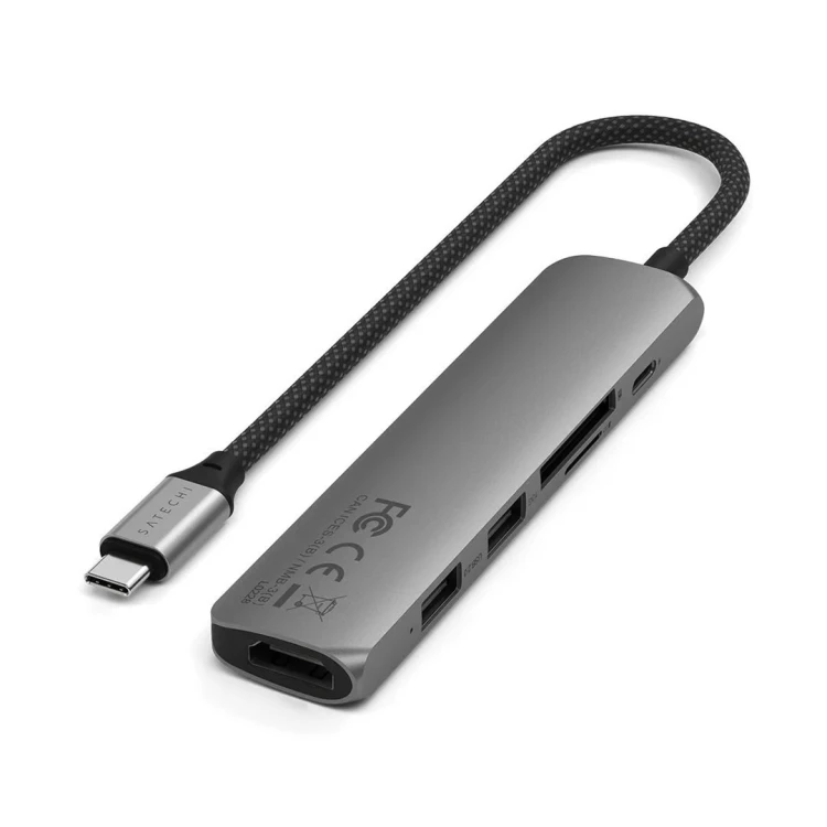 Satechi 6-w-1 - Stacja dokująca - USB-C 3.2 Gen 2 - HDMI