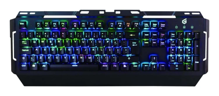 Conceptronic KRONIC klawiatura Gaming USB QWERTY Portugalski Czarny
