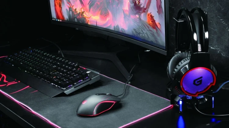 Conceptronic KRONIC klawiatura Gaming USB QWERTY Portugalski Czarny