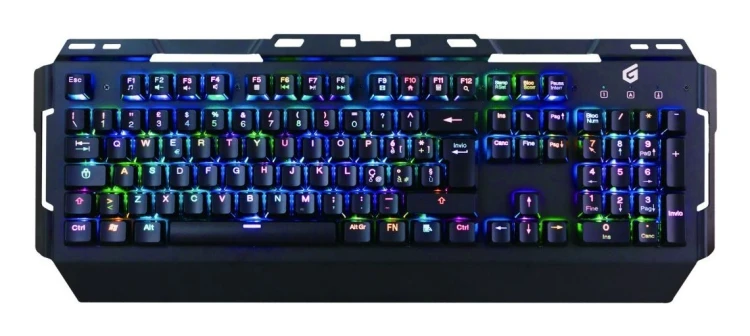 Conceptronic KRONIC klawiatura Gaming USB QWERTY Włoski Czarny
