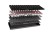 Deltaco Gaming GAM-100-DE klawiatura USB + RF Wireless + Bluetooth QWERTZ Niemiecki Czarny