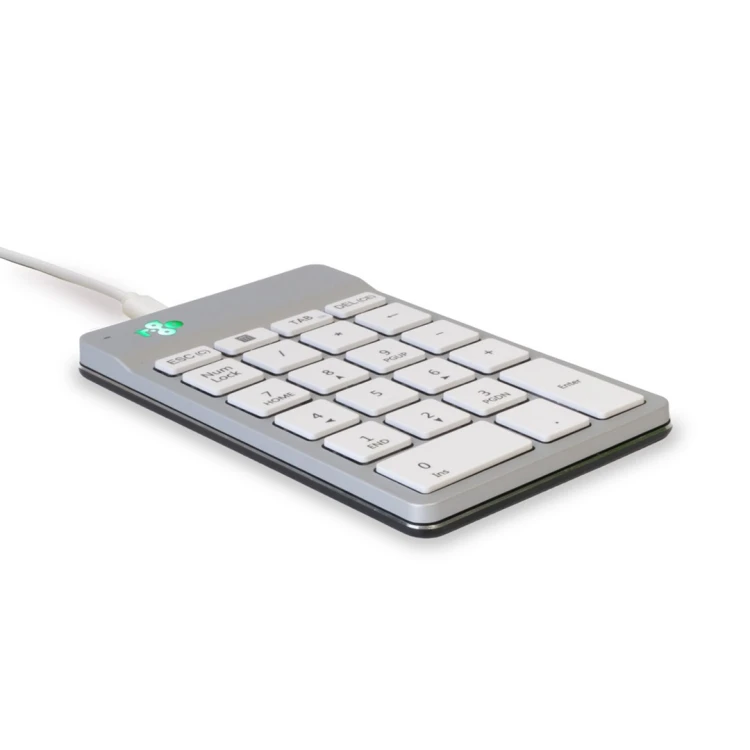 Klawiatura numeryczna Numpad Ścienna Kabel biała