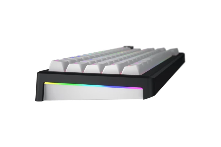 HATOR Skyfall Wireless 65 klawiatura Gaming USB + RF Wireless + Bluetooth QWERTY US English Czarny, Biały