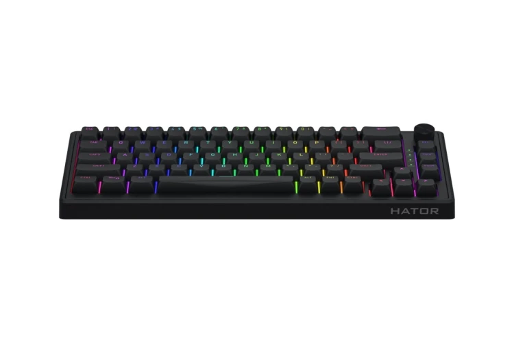 HATOR Skyfall 65 Wired klawiatura Uniwersalne USB QWERTY Angielski Czarny