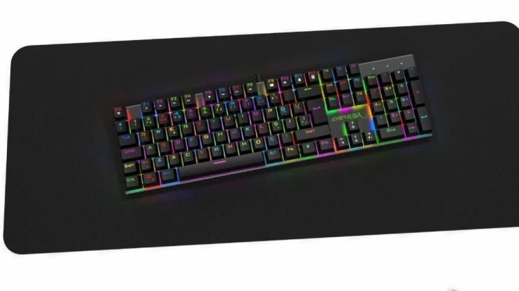 Inca IKG-443 klawiatura Gaming USB Czarny