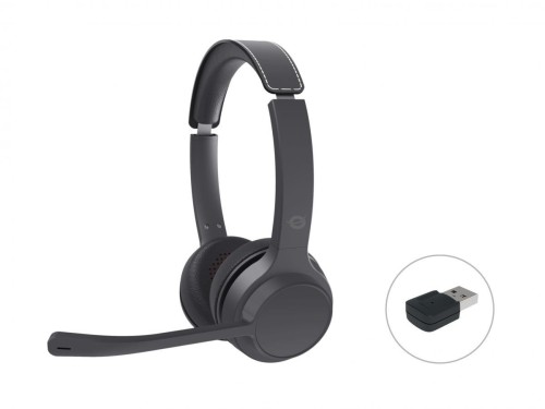 CONCEPTRONIC Zestaw słuchawkowy Stereo WLS BT5.3/Mikrofon/ANC/+ 40 godzin bw