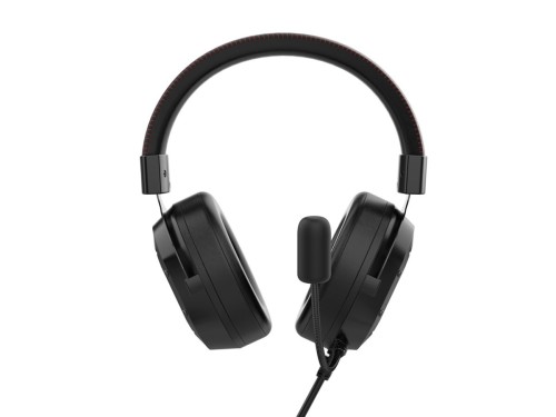 Conceptronic ATHAN02B słuchawki/zestaw słuchawkowy Przewodowa Opaska na głowę Gaming USB Typu-A Czarny