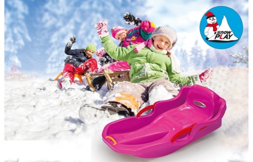 Jamara Snow Play Bob Comfort Inne jeździki Różowy Plastik