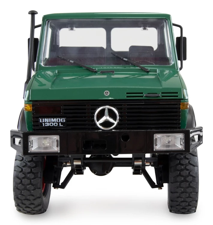 Samochód zdalnie sterowany Amewi Mercedes-Benz Unimog Basic 4WD 1:12 RTR zielony