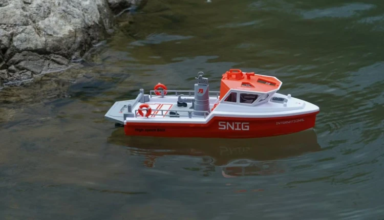 Amewi Łódź Ratunkowa Bezszczotkowy Jet Drive 320mm RTR Biały/Pomarańczowy (26116)