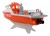 Amewi Łódź Ratunkowa Bezszczotkowy Jet Drive 320mm RTR Biały/Pomarańczowy (26116)