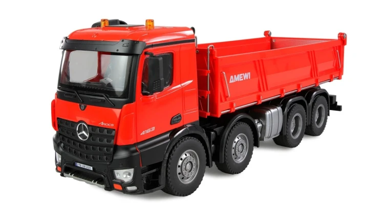 Samochód Amewi Mercedes-Benz Arocs Wywrotka 8x4/4 4WD 1:18 RTR RO