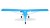 Amewi RC Airplane Maule M7 Szczotki 510MM 4-kanałowe 3D/6G Niebieskie