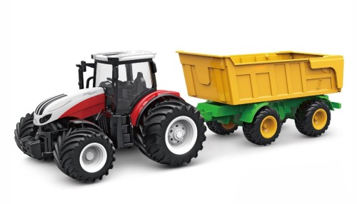 RC Traktor Amewi z Uchylnym Wieszakiem LiIon 500mAh biały/6+
