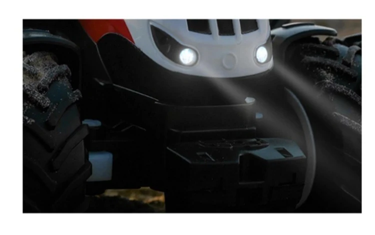 RC Traktor Amewi z Uchylnym Wieszakiem LiIon 500mAh biały/6+