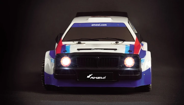 Samochód Amewi RC Drift Rallye LR16 4WD 1:16 RTR biały/niebieski/czerwony /14+