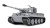 Czołg Amewi Tiger I MP z funkcją bitwy na podczerwień 1:24 RTR