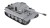 Czołg Amewi Tiger I MP z funkcją bitwy na podczerwień 1:24 RTR