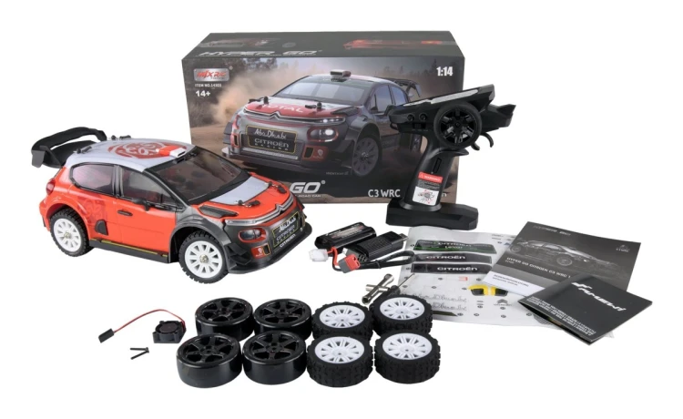 Samochód Amewi Hyper Go Citroen C3 WRC Rallye/Drift 4WD 1:14 RTR