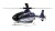 Amewi RC Helicopter EC135 z Li-Po Bateria 400mAh, niebieski