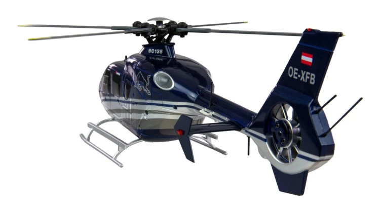 Amewi RC Helicopter EC135 z Li-Po Bateria 400mAh, niebieski