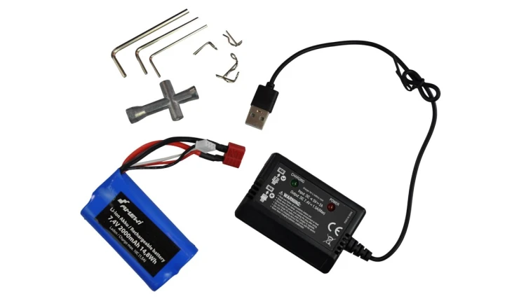 Amewi RC Samochód Daphoenodon Monster Truck LiIon 2000mAh Niebieski/14