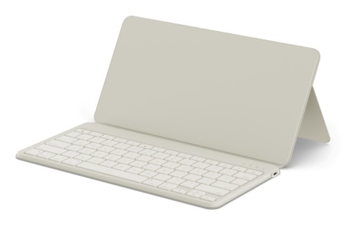 Satechi OntheGo QWERTY Angielski Bluetooth Piaskowy