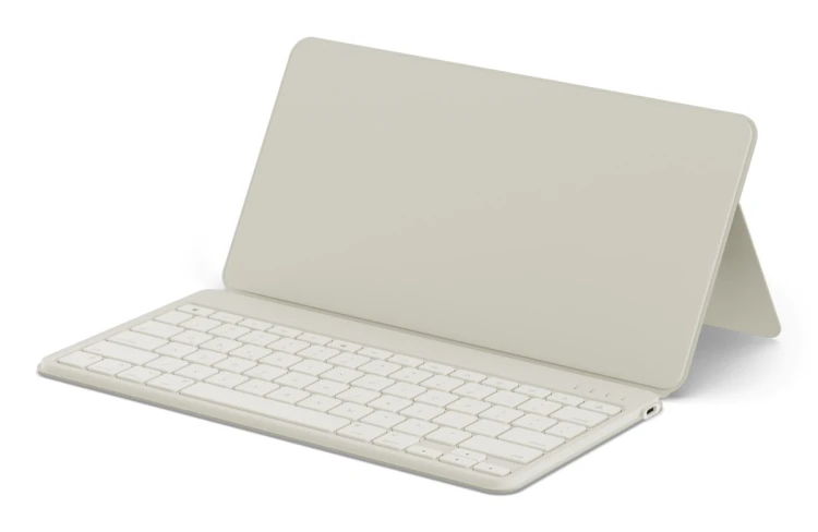 Satechi OntheGo QWERTY Angielski Bluetooth Piaskowy