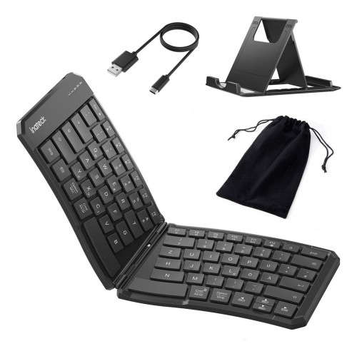 Inateck N0131_black klawiatura Dom/Biuro Bluetooth Czarny