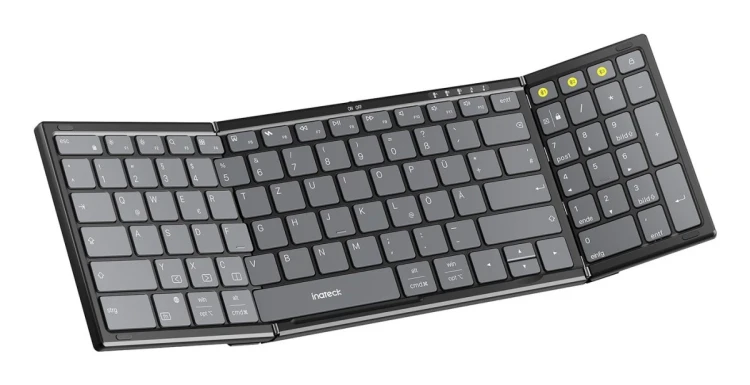 Inateck N0135_BLACK klawiatura Dom/Biuro Bluetooth Czarny